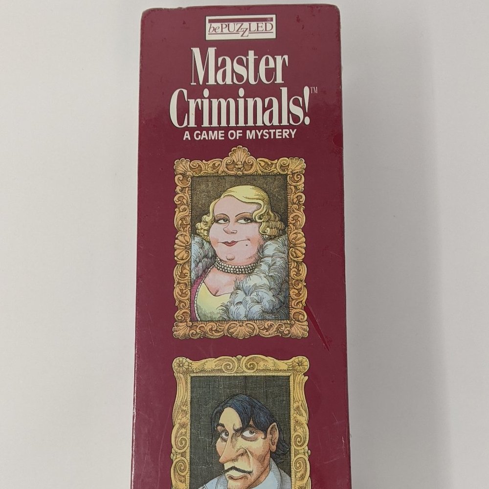 bePuzzled Master Criminals! A Game of Mystery NEW